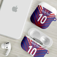 Custom Haiti National Football AirPods Case Dashiki Sporty Style - Wonder Print Shop