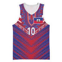 Custom Haiti National Football Basketball Jersey Dashiki Sporty Style - Wonder Print Shop