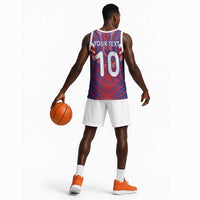 Custom Haiti National Football Basketball Jersey Dashiki Sporty Style - Wonder Print Shop