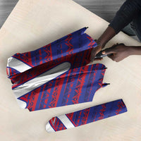 Custom Haiti National Football Umbrella Dashiki Sporty Style - Wonder Print Shop