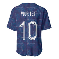 Custom Haiti National Football Baseball Jersey Haiti Emblems Motif - Wonder Print Shop