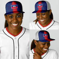 Haiti National Football Baseball Net Cap Haiti Emblems Motif - Wonder Print Shop