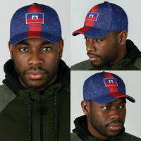 Haiti National Football Classic Cap Haiti Emblems Motif - Wonder Print Shop