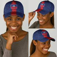 Haiti National Football Classic Cap Haiti Emblems Motif - Wonder Print Shop
