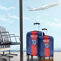 Custom Haiti National Football Luggage Cover Haiti Emblems Motif - Wonder Print Shop