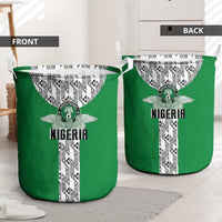 Nigeria National Football Laundry Basket Inspired Retro Style - Wonder Print Shop