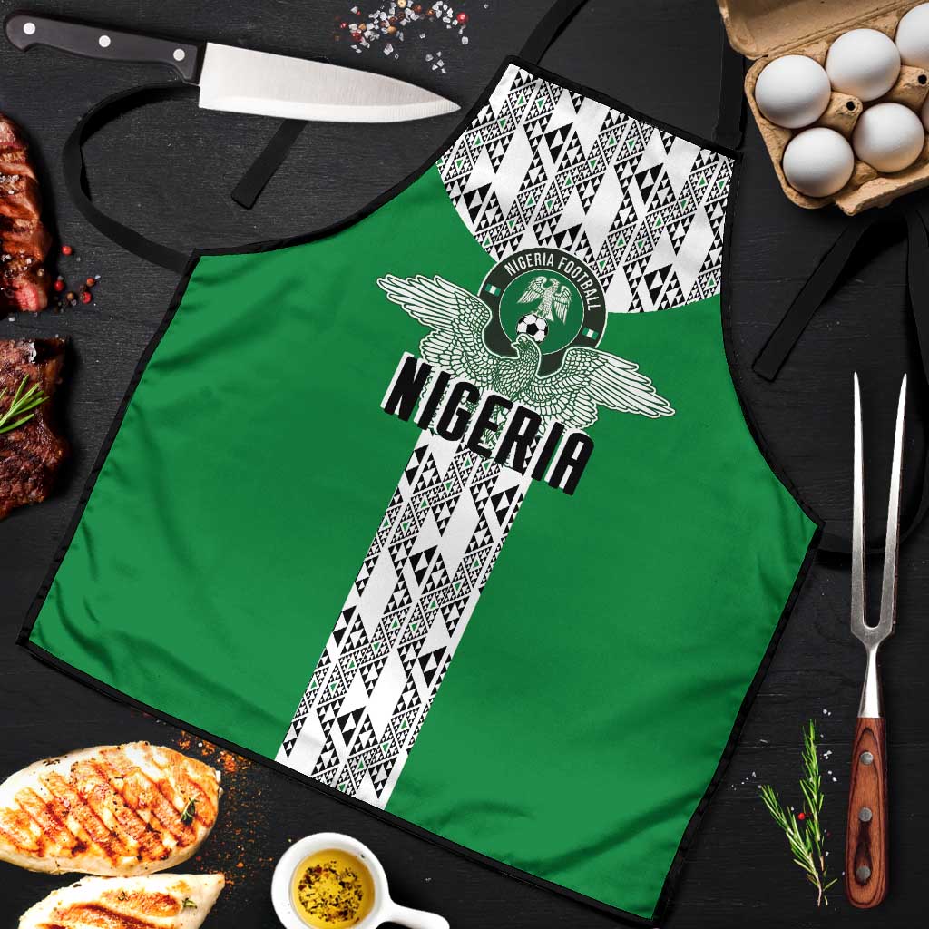 Nigeria National Football Apron Inspired Retro Style - Wonder Print Shop