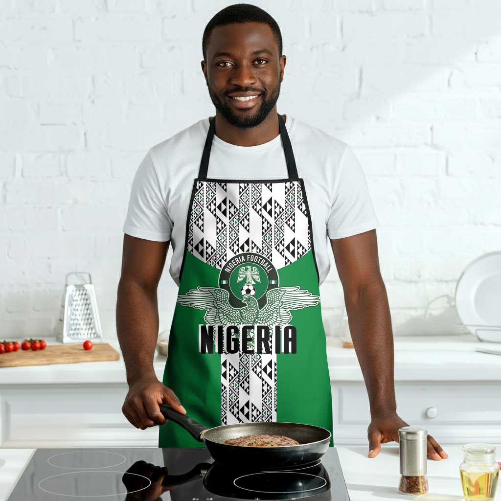 Nigeria National Football Apron Inspired Retro Style - Wonder Print Shop