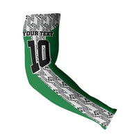 Custom Nigeria National Football Arm Sleeves Inspired Retro Style - Wonder Print Shop