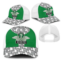 Nigeria National Football Baseball Net Cap Inspired Retro Style - Wonder Print Shop