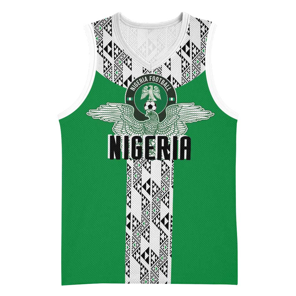 Custom Nigeria National Football Basketball Jersey Inspired Retro Style - Wonder Print Shop