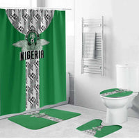 Nigeria National Football Bathroom Set Inspired Retro Style LT03