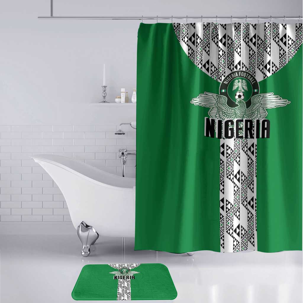 Nigeria National Football Bathroom Set Inspired Retro Style LT03