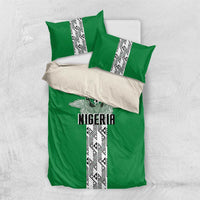 Nigeria National Football Bedding Set Inspired Retro Style - Wonder Print Shop