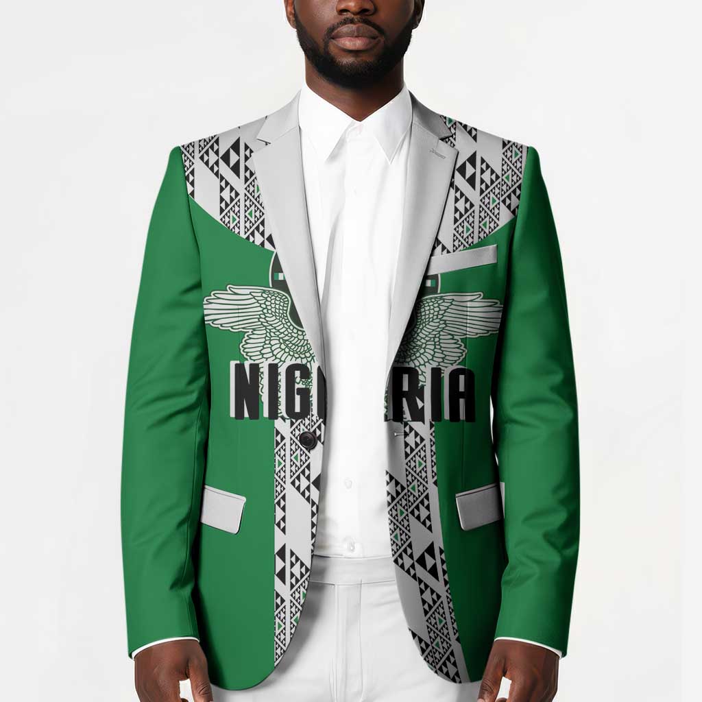 Custom Nigeria National Football Blazer Inspired Retro Style - Wonder Print Shop