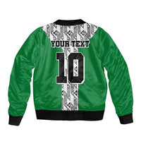 Custom Nigeria National Football Bomber Jacket Inspired Retro Style - Wonder Print Shop
