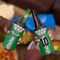 Custom Nigeria National Football 4 in 1 Can Cooler Tumbler Inspired Retro Style - Wonder Print Shop