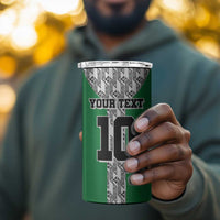 Custom Nigeria National Football 4 in 1 Can Cooler Tumbler Inspired Retro Style - Wonder Print Shop
