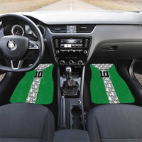 Custom Nigeria National Football Car Mats Inspired Retro Style - Wonder Print Shop