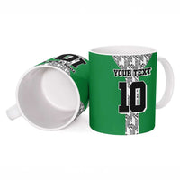 Custom Nigeria National Football Ceramic Mug Inspired Retro Style - Wonder Print Shop