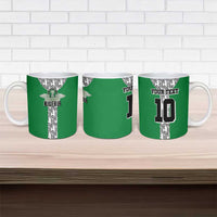 Custom Nigeria National Football Ceramic Mug Inspired Retro Style - Wonder Print Shop