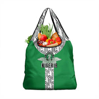 Nigeria National Football Grocery Bag Inspired Retro Style - Wonder Print Shop