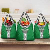 Nigeria National Football Grocery Bag Inspired Retro Style - Wonder Print Shop