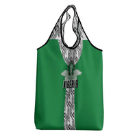 Nigeria National Football Grocery Bag Inspired Retro Style - Wonder Print Shop