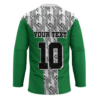 Custom Nigeria National Football Hockey Jersey Inspired Retro Style - Wonder Print Shop