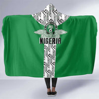 Nigeria National Football Hooded Blanket Inspired Retro Style - Wonder Print Shop