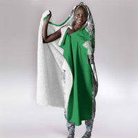 Nigeria National Football Hooded Blanket Inspired Retro Style - Wonder Print Shop