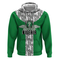 Custom Nigeria National Football Hoodie Inspired Retro Style - Wonder Print Shop