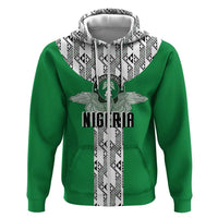 Custom Nigeria National Football Hoodie Inspired Retro Style - Wonder Print Shop
