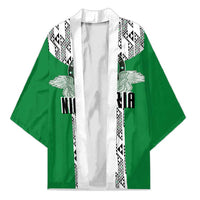 Custom Nigeria National Football Kimono Inspired Retro Style - Wonder Print Shop