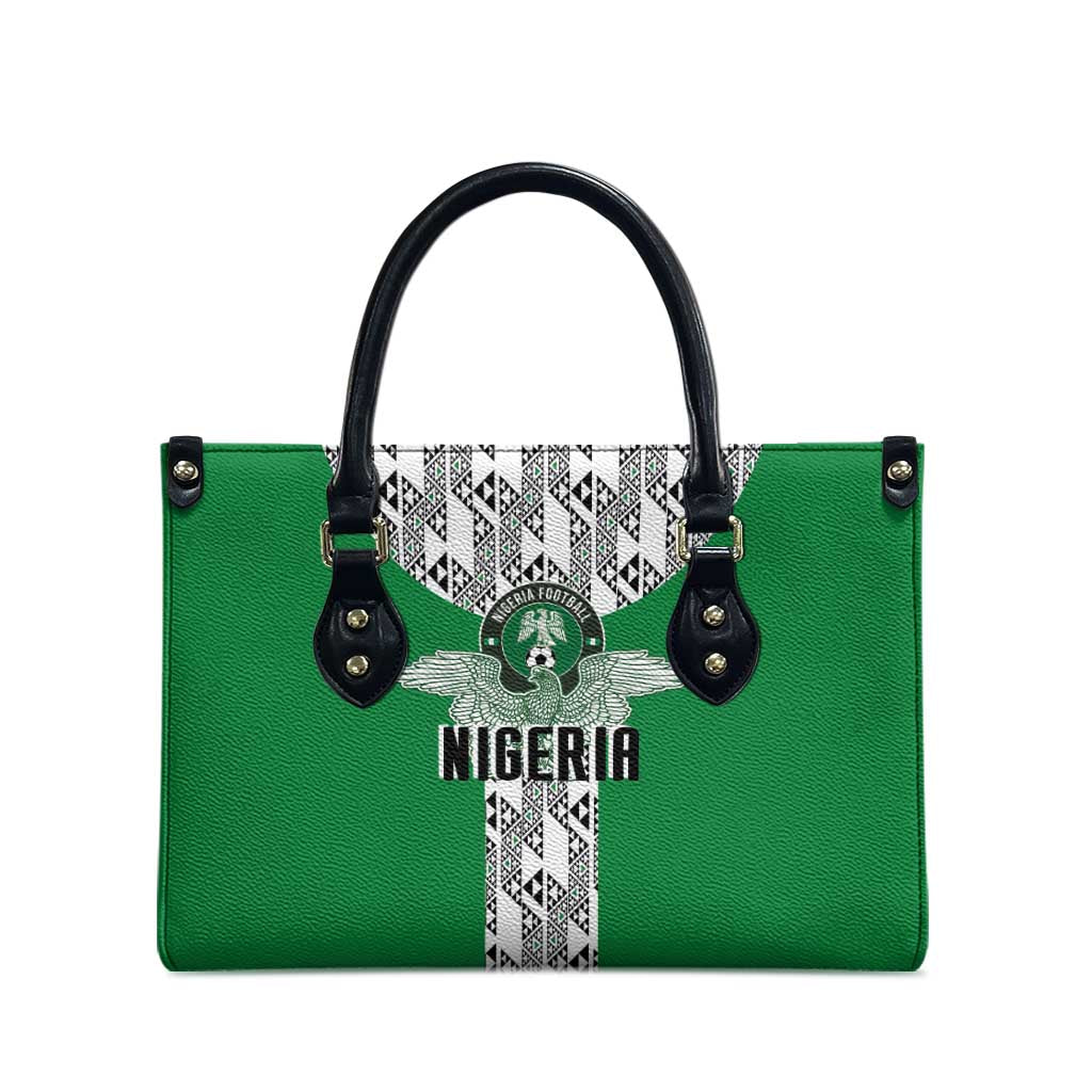 Nigeria National Football Leather Bag Inspired Retro Style - Wonder Print Shop