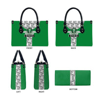 Nigeria National Football Leather Bag Inspired Retro Style - Wonder Print Shop