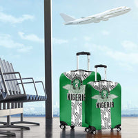 Nigeria National Football Luggage Cover Inspired Retro Style - Wonder Print Shop