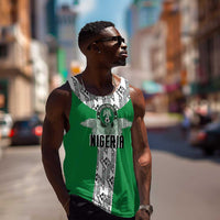 Custom Nigeria National Football Men Tank Top Inspired Retro Style - Wonder Print Shop