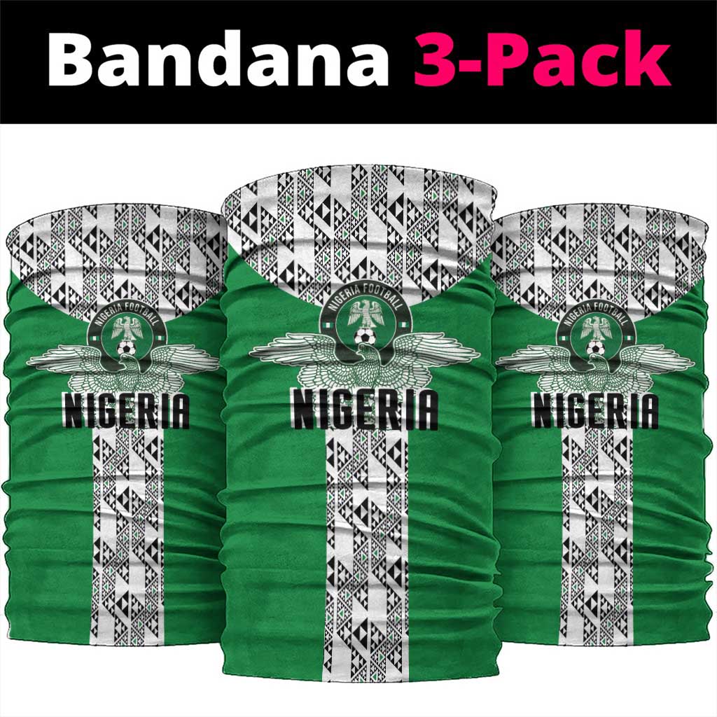 Nigeria National Football Neck Gaiter Inspired Retro Style - Wonder Print Shop