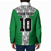 Custom Nigeria National Football Padded Jacket Inspired Retro Style - Wonder Print Shop