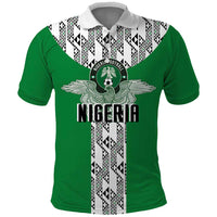 Custom Nigeria National Football Polo Shirt Inspired Retro Style - Wonder Print Shop