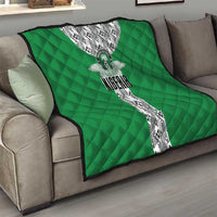 Nigeria National Football Quilt Inspired Retro Style - Wonder Print Shop