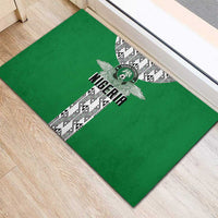 Nigeria National Football Rubber Doormat Inspired Retro Style - Wonder Print Shop