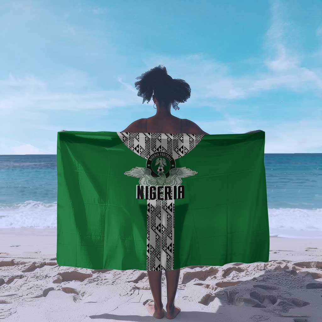 Nigeria National Football Sarong Inspired Retro Style - Wonder Print Shop