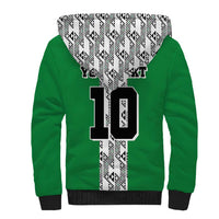 Custom Nigeria National Football Sherpa Hoodie Inspired Retro Style - Wonder Print Shop