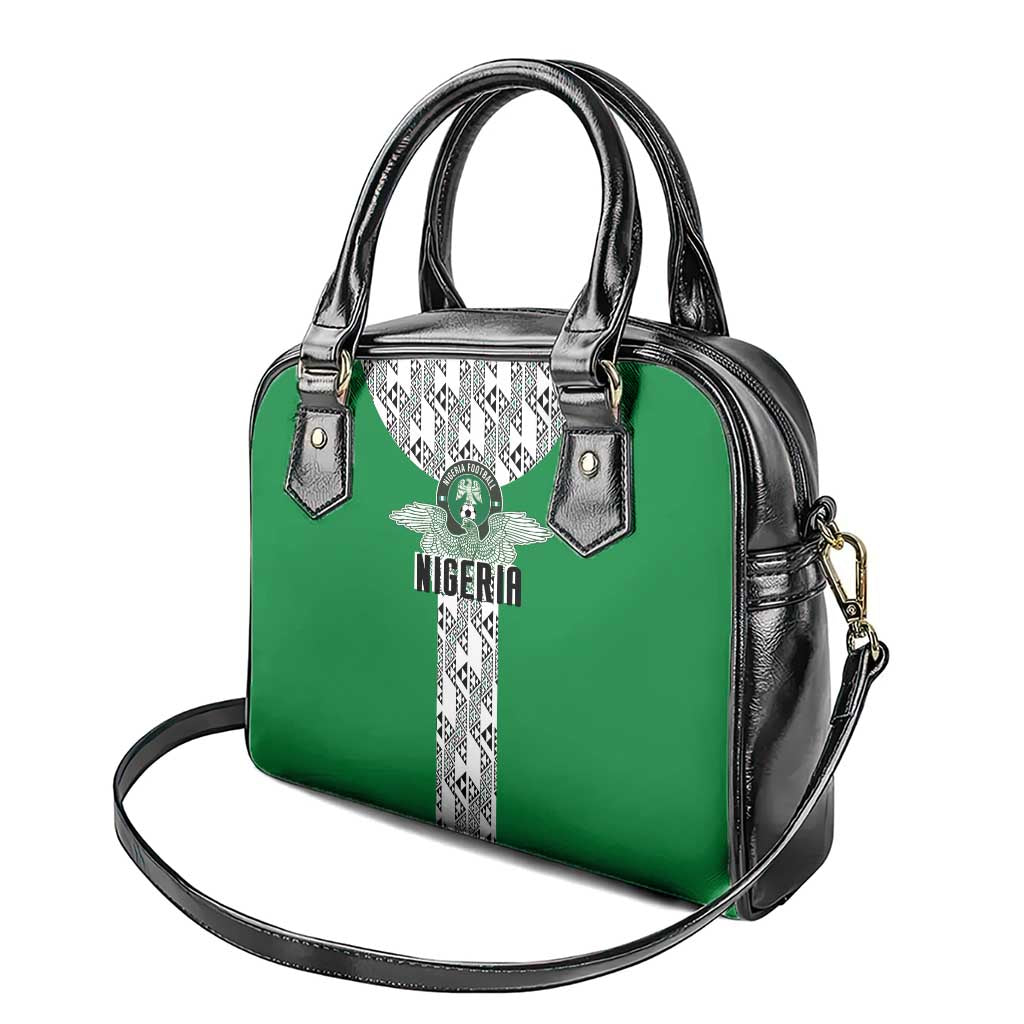 Nigeria National Football Shoulder Handbag Inspired Retro Style - Wonder Print Shop