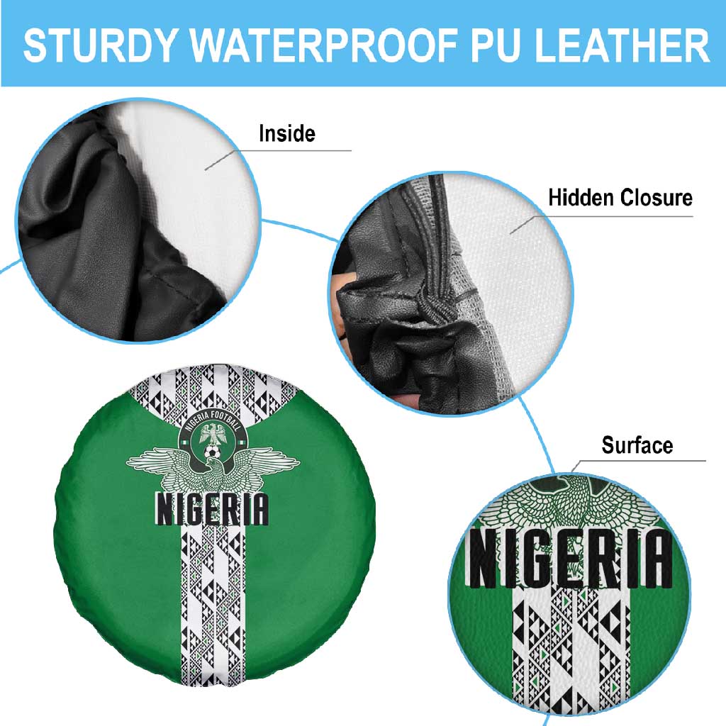 Nigeria National Football Spare Tire Cover Inspired Retro Style - Wonder Print Shop