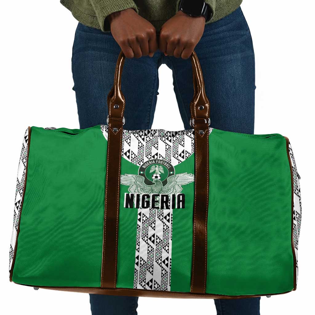 Nigeria National Football Travel Bag Inspired Retro Style - Wonder Print Shop