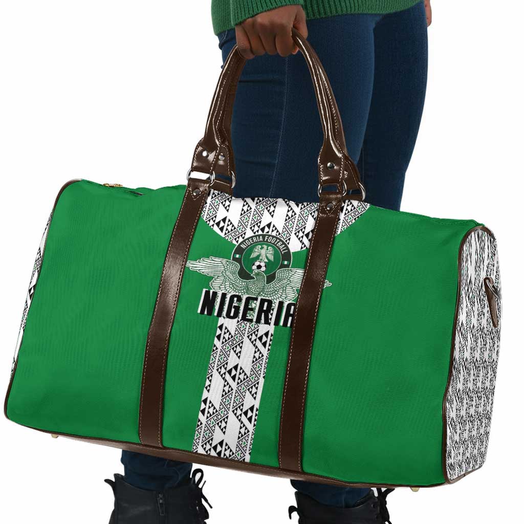 Nigeria National Football Travel Bag Inspired Retro Style - Wonder Print Shop