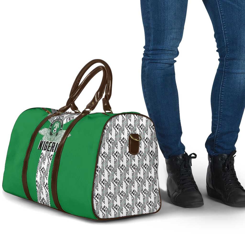 Nigeria National Football Travel Bag Inspired Retro Style - Wonder Print Shop